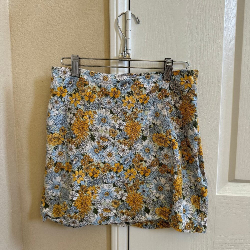 Urban Outfitters Floral Mini Skirt